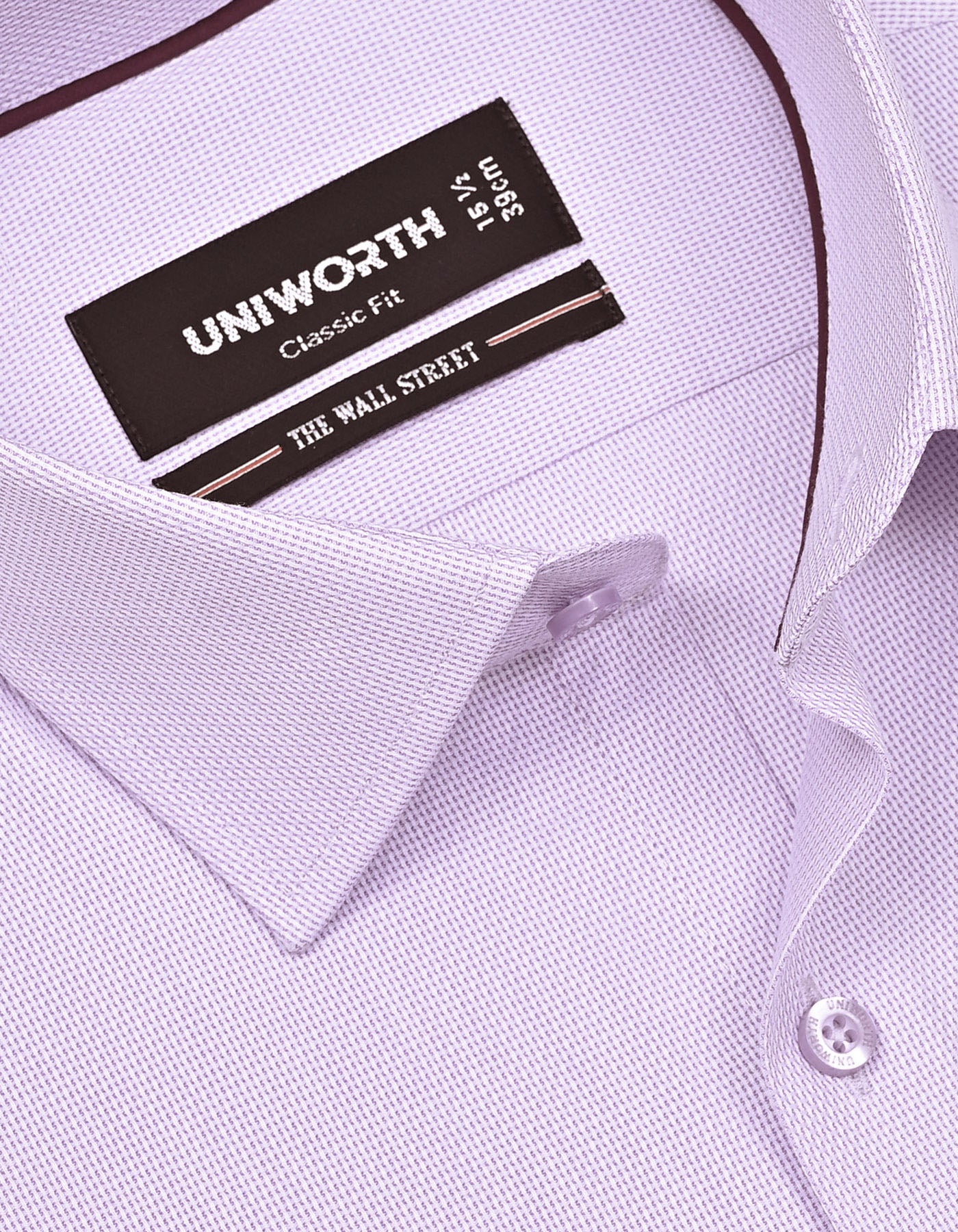 Self L Purple Classic Fit Shirt FS20487RF-15