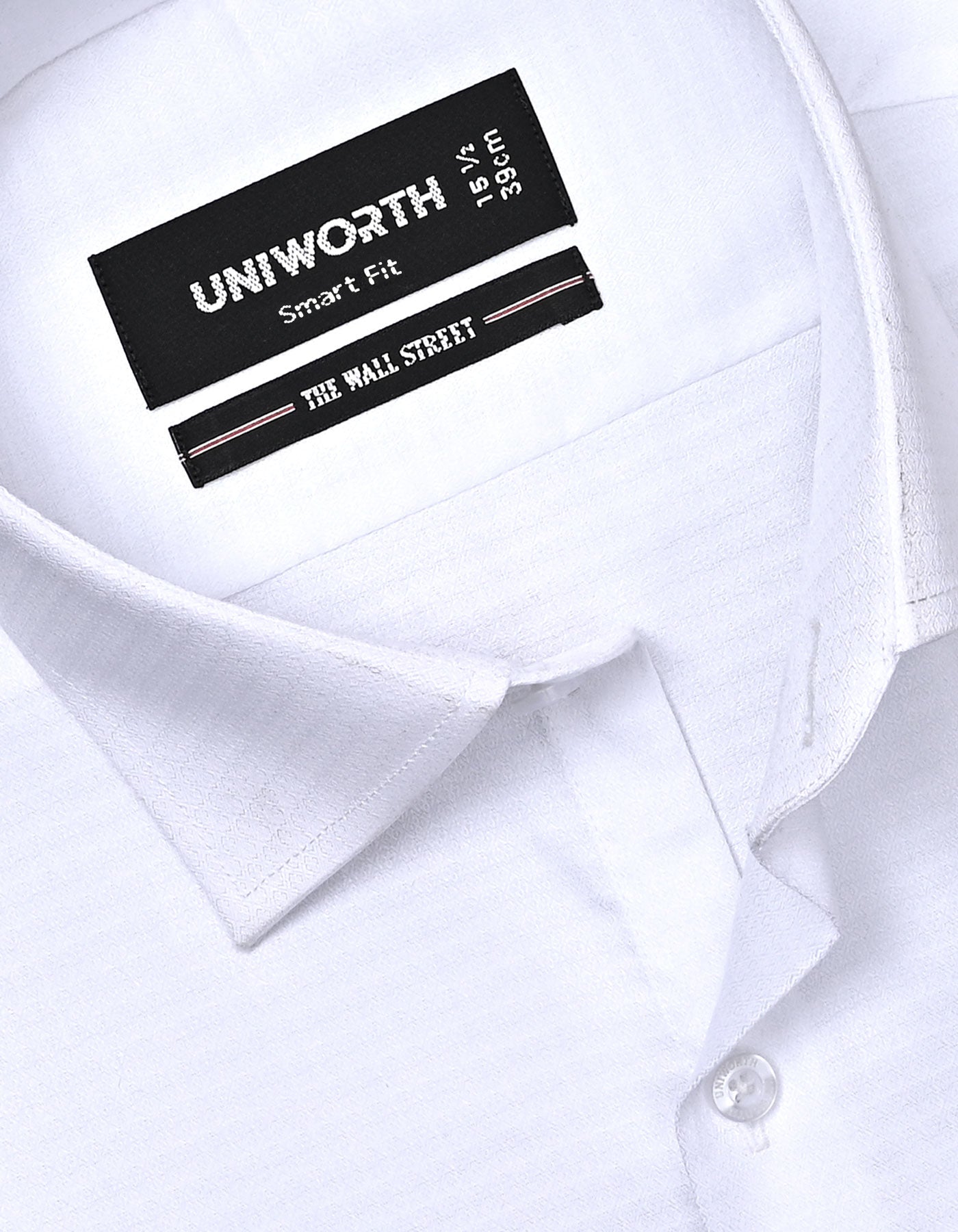 Self White Tailored Smart Fit Shirt FS20489SF-15