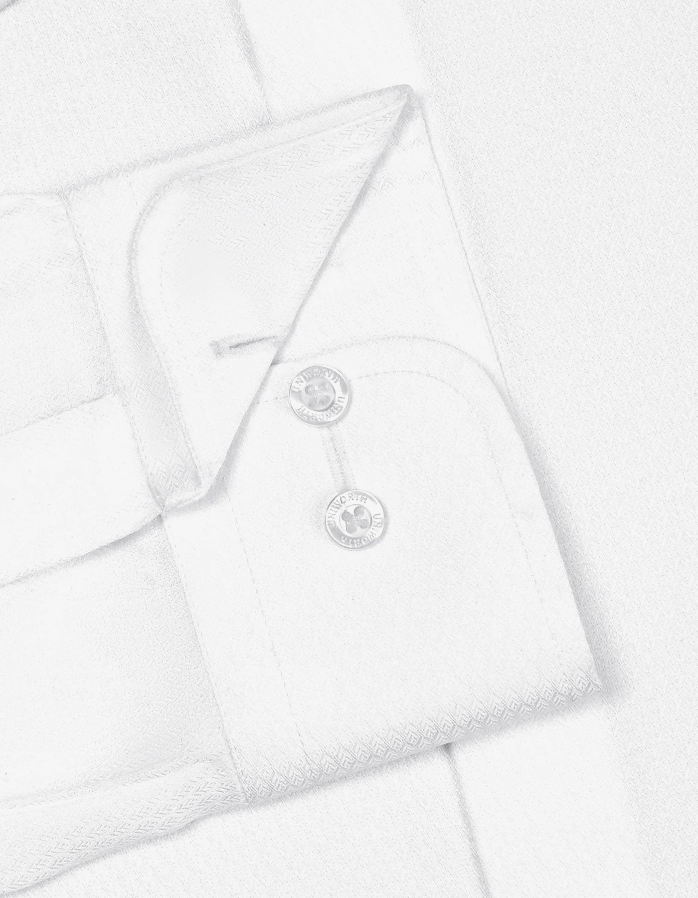 Self White Classic Fit Shirt FS20490RF-15.5