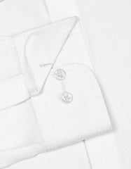 Self White Tailored Smart Fit Shirt FS20490SF-15.5
