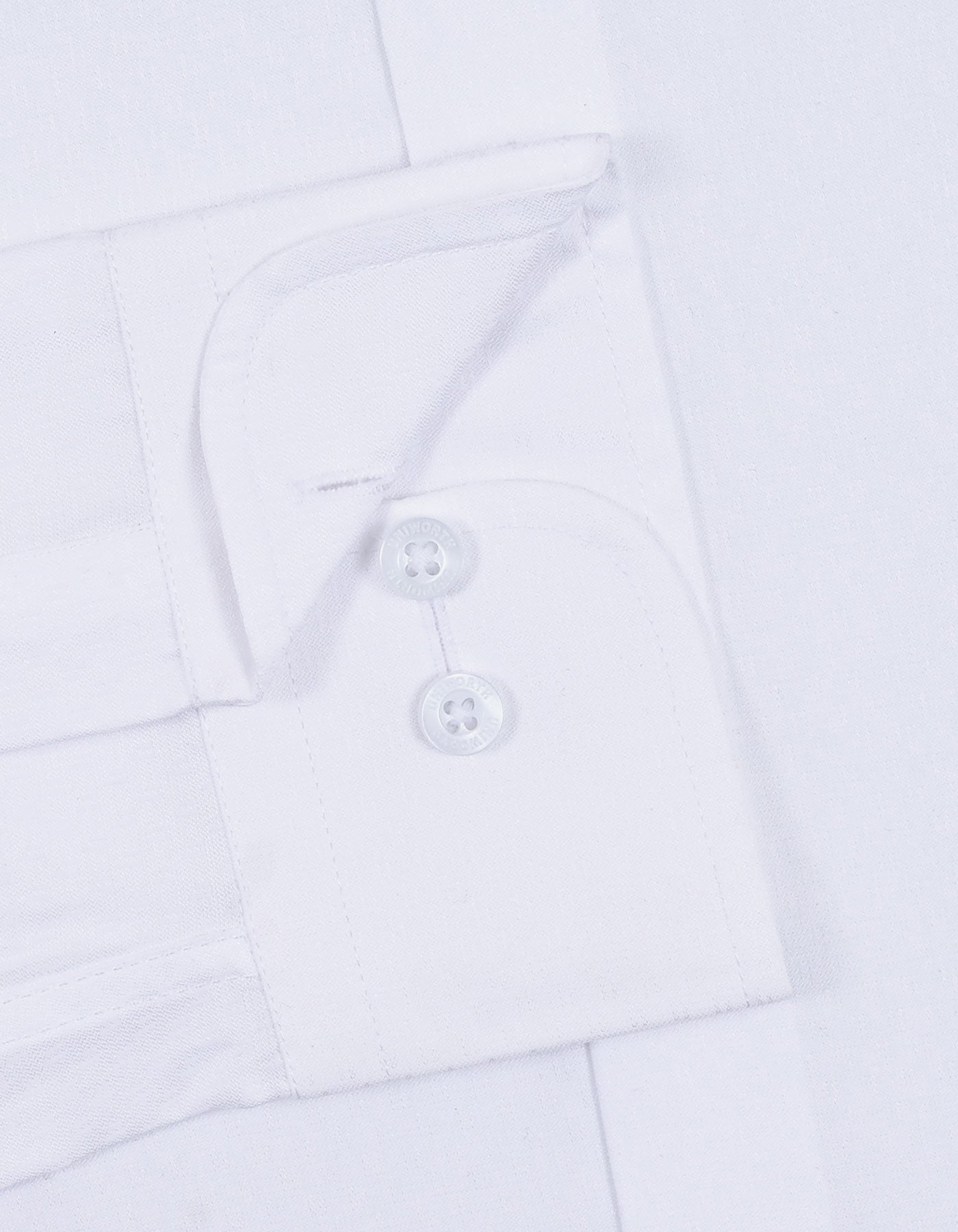 Self White Tailored Smart Fit Shirt FS20496SF-15.5