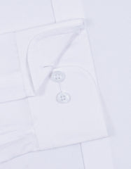 Self White Tailored Smart Fit Shirt FS20496SF-15.5