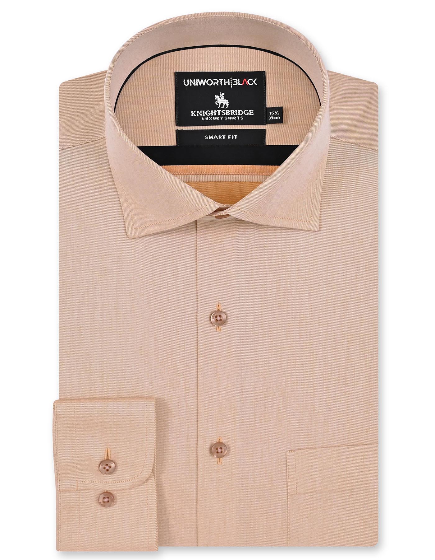 Plain L Orange Tailored Smart Fit Shirt FS2168-3SF-14.5