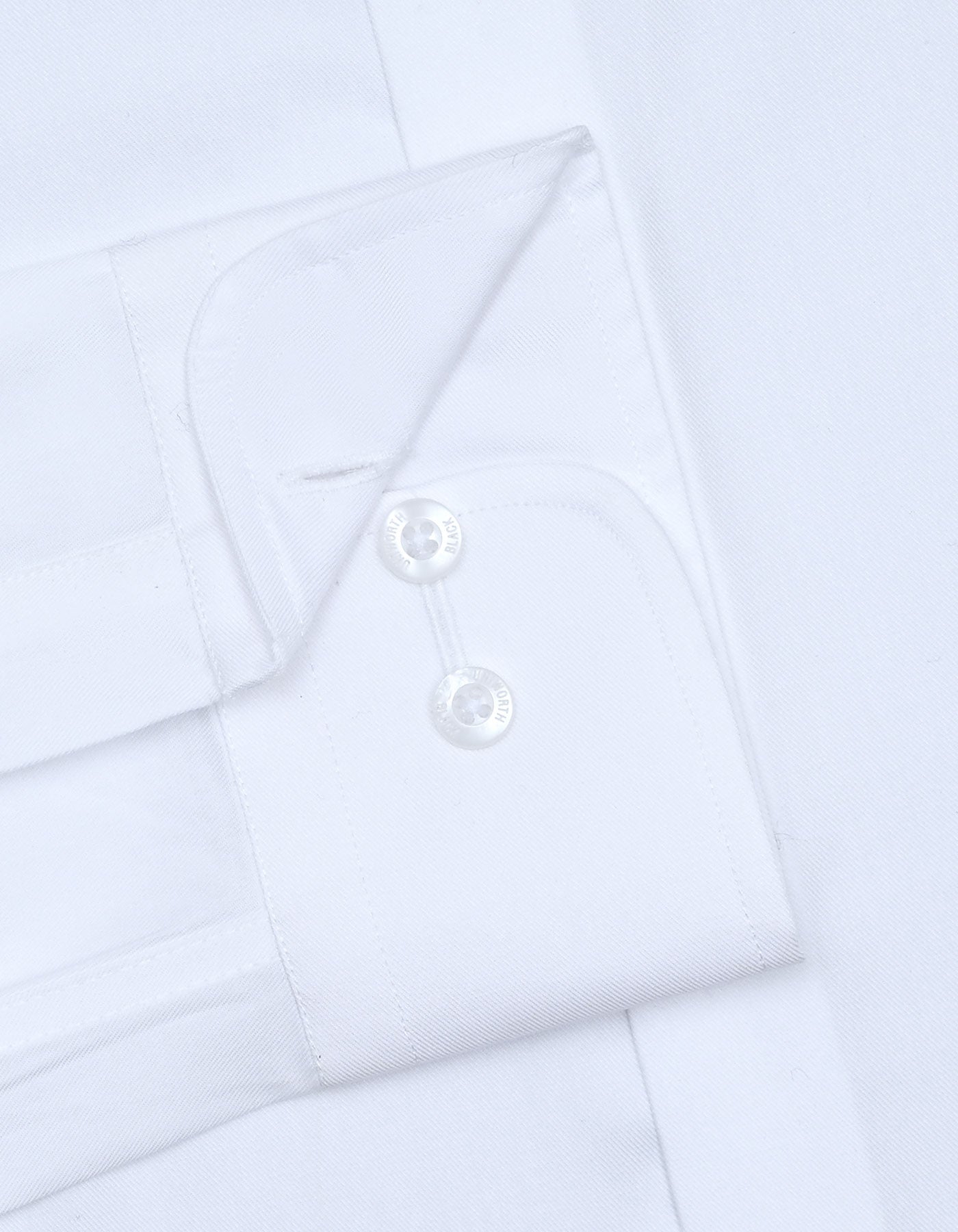 Plain White Tailored Smart Fit Shirt FS2171-3SF-15.5