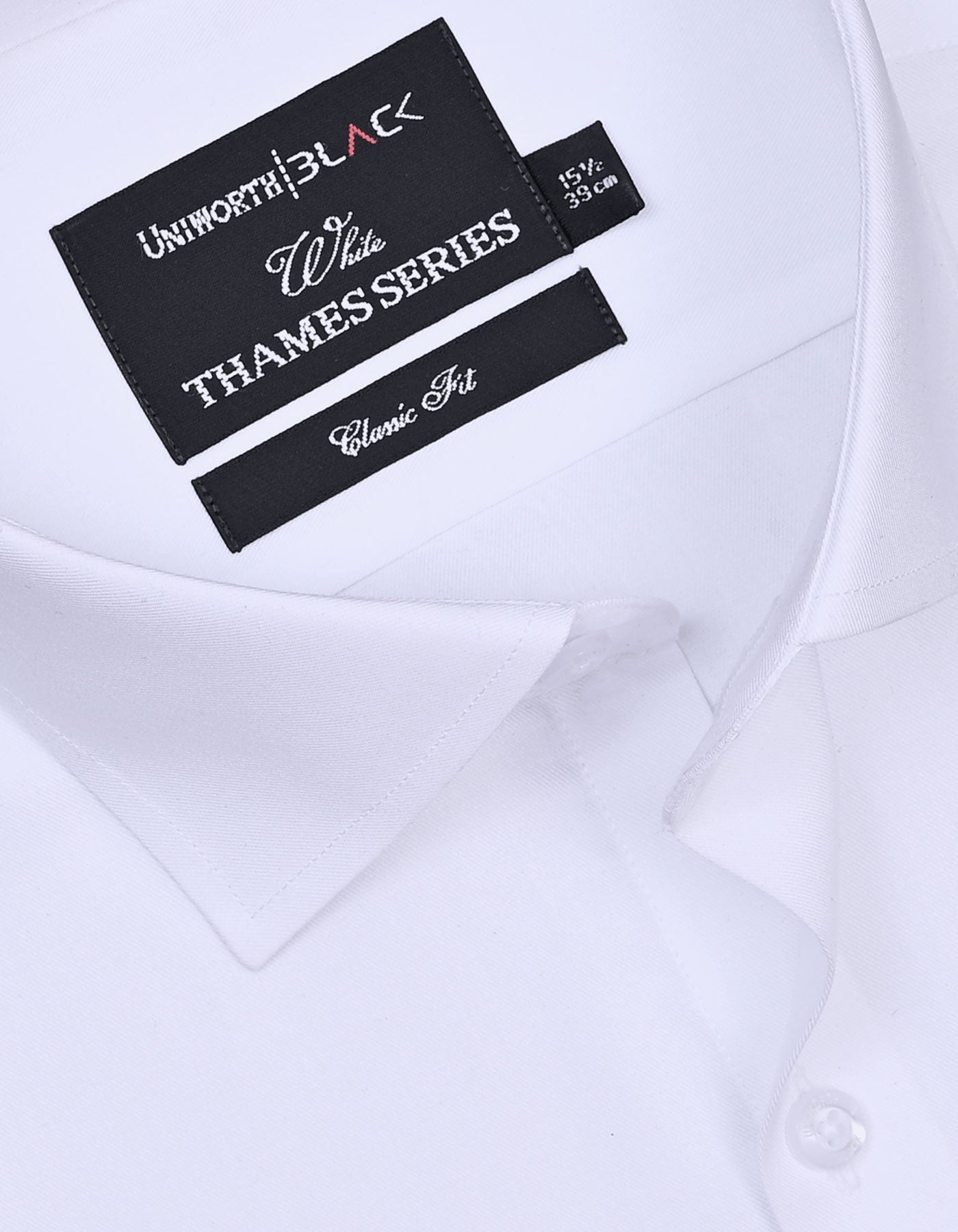 Plain White Classic Fit Shirt FS2171RD-15