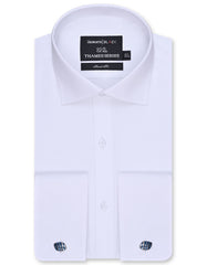 Plain White Tailored Smart Fit Shirt FS2171SD-14.5