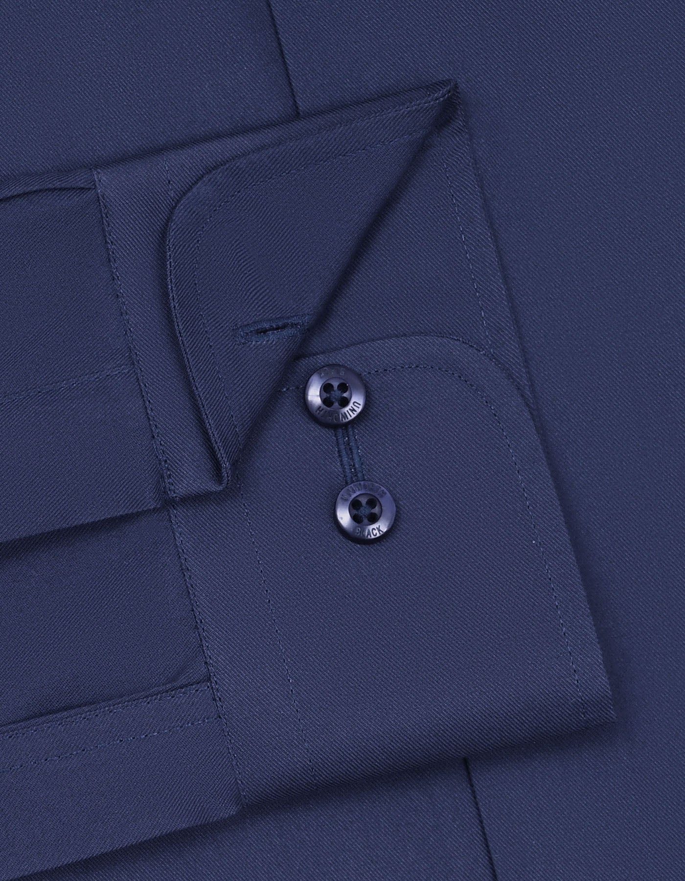 Plain Navy Tailored Smart Fit Shirt FS2172-4SF-15.5