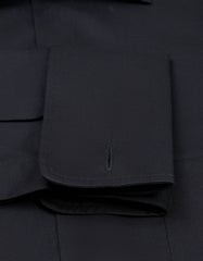 Plain Black Tailored Smart Fit Shirt FS2173SD-15.5