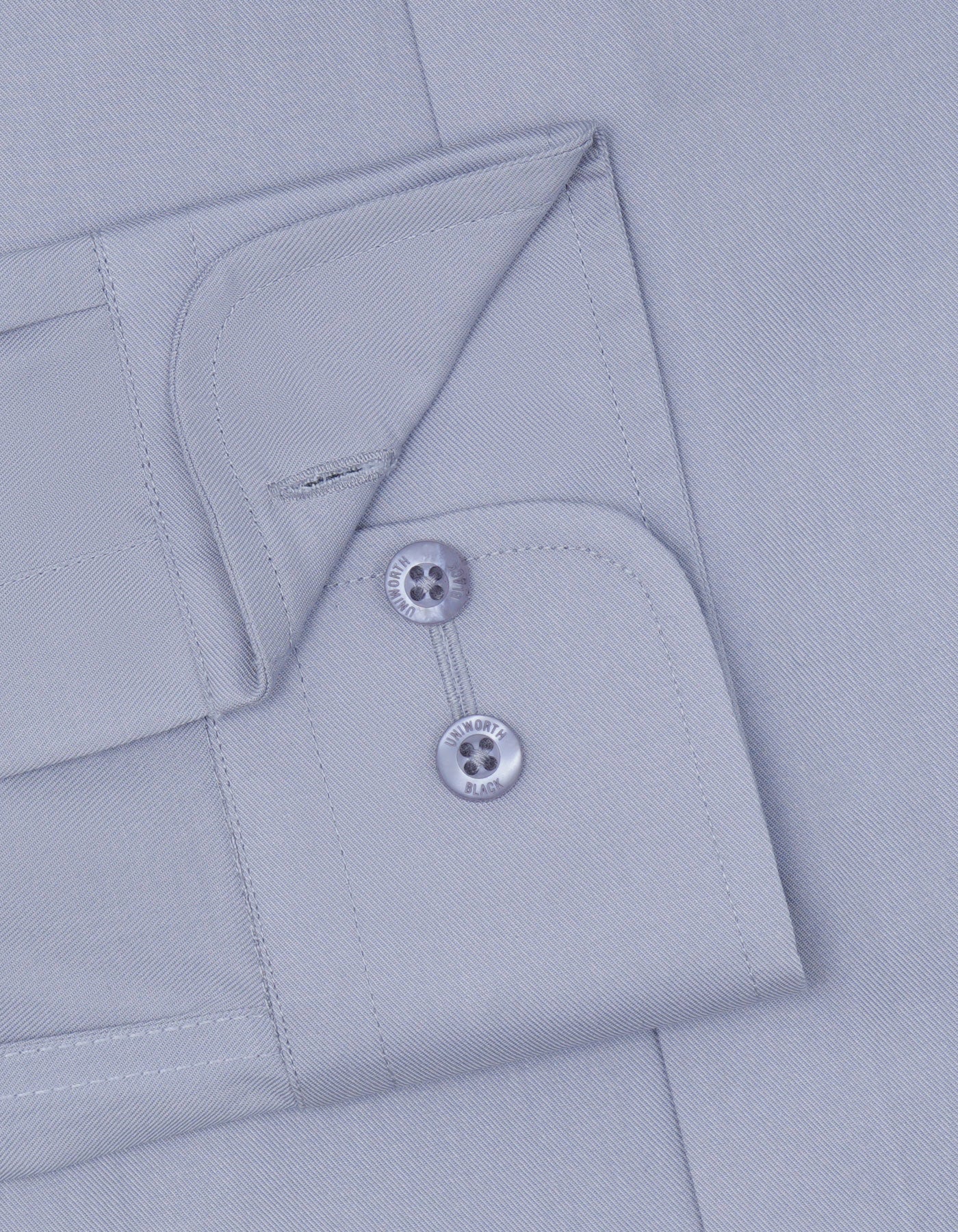 Plain Grey Classic Fit Shirt FS2176-7RF-15.5