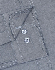 Plain Grey Classic Fit Shirt FS2303RF-15.5