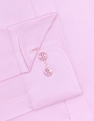 Plain L Pink Tailored Smart Fit Shirt FS2320SF-15.5