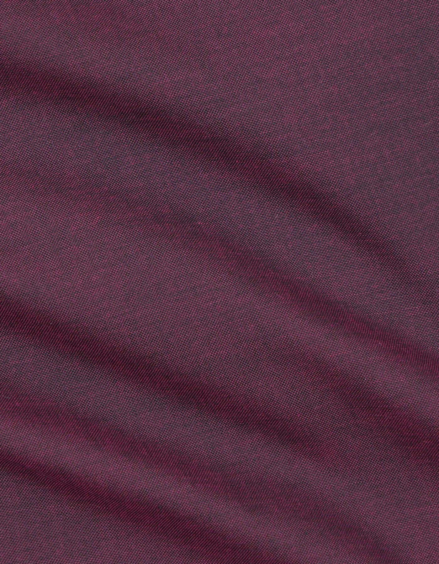 Plain Maroon Tailored Smart Fit Shirt FS2337-1SF-16