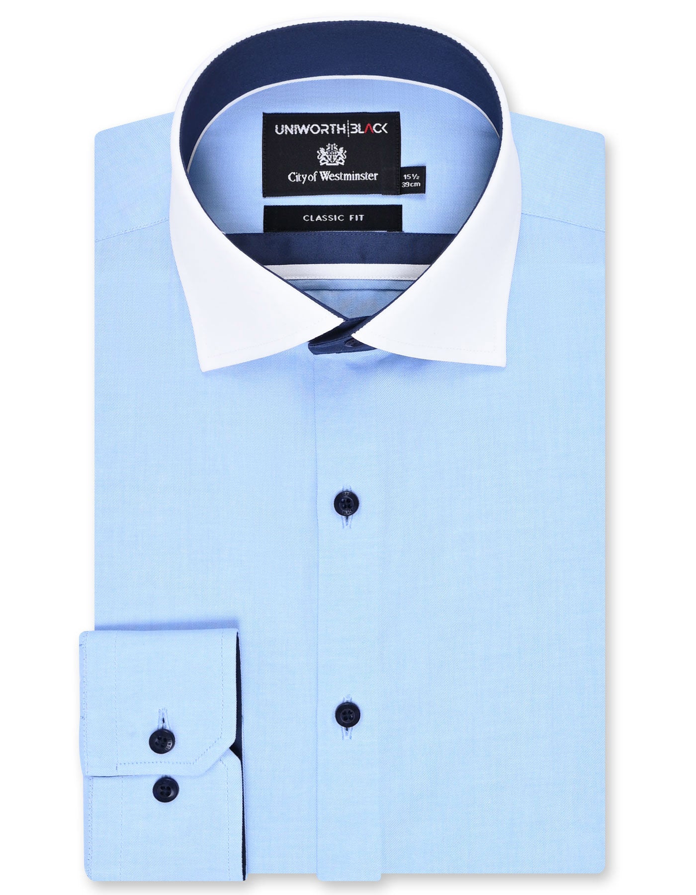 Plain Sky Classic Fit Shirt FS2340-4RF-14.5