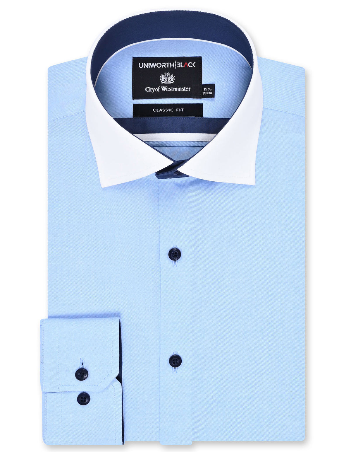 Plain Sky Classic Fit Shirt FS2340-4RF-14.5