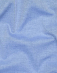 Plain L Blue Tailored Smart Fit Shirt FS2341-2SF-16