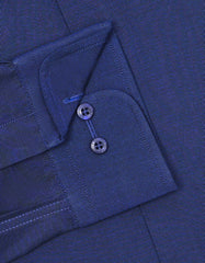 Plain Royal Blue Classic Fit Shirt FS2342-1RF-15.5