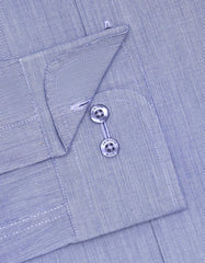 Plain Blue Tailored Smart Fit Shirt FS2343-3SF-15.5