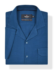 Plain Teal Tailored Smart Fit Shirt FS2365SH-15