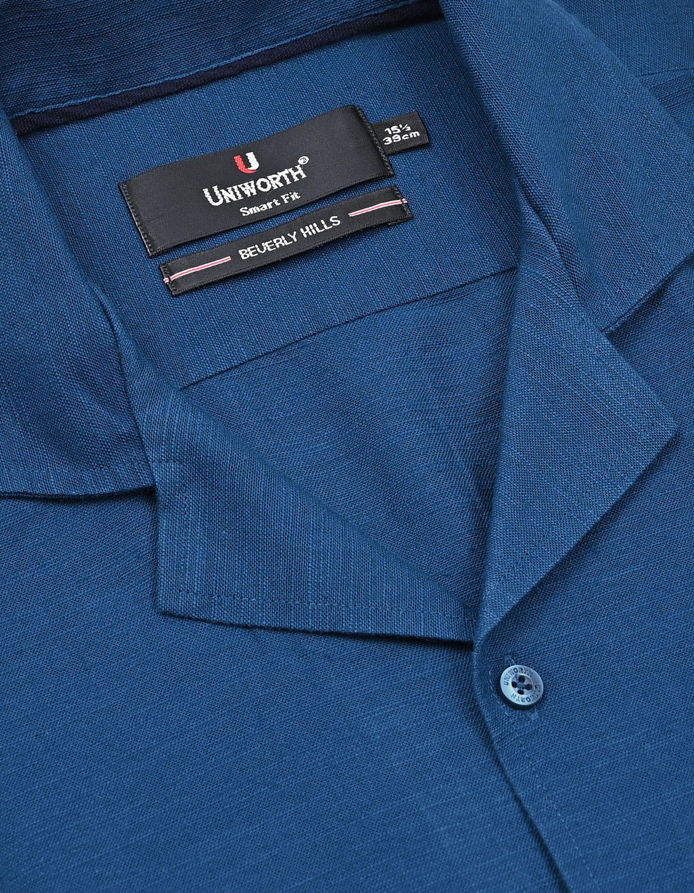 Plain Teal Tailored Smart Fit Shirt FS2365SH-15.5