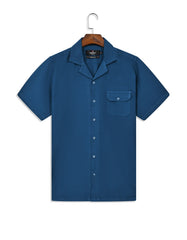 Plain Teal Tailored Smart Fit Shirt FS2365SH-14.5