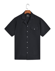 Plain Black Classic Fit Shirt FS2368RH-14.5