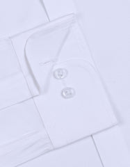 Plain White Classic Fit Shirt FS2370-1RF-15.5