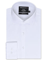 Plain White Classic Fit Shirt FS2374-2RF-14.5