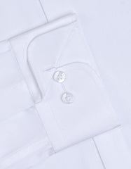 Plain White Tailored Smart Fit Shirt FS2374-2SF-15.5