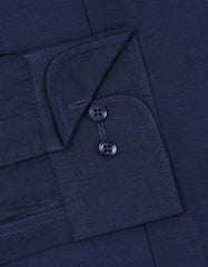 Plain Navy Classic Fit Shirt FS2380-2RF-15.5