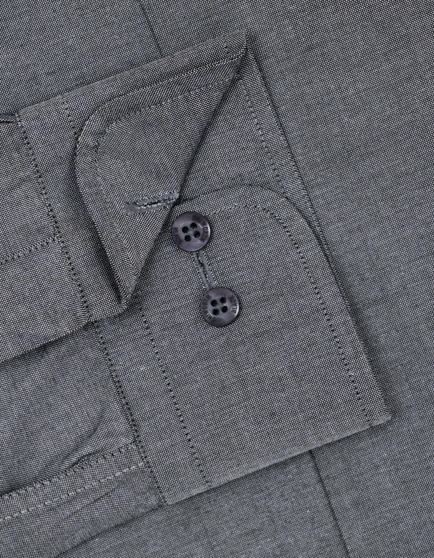 Plain Charcoal Classic Fit Shirt FS2381-2RF-15.5