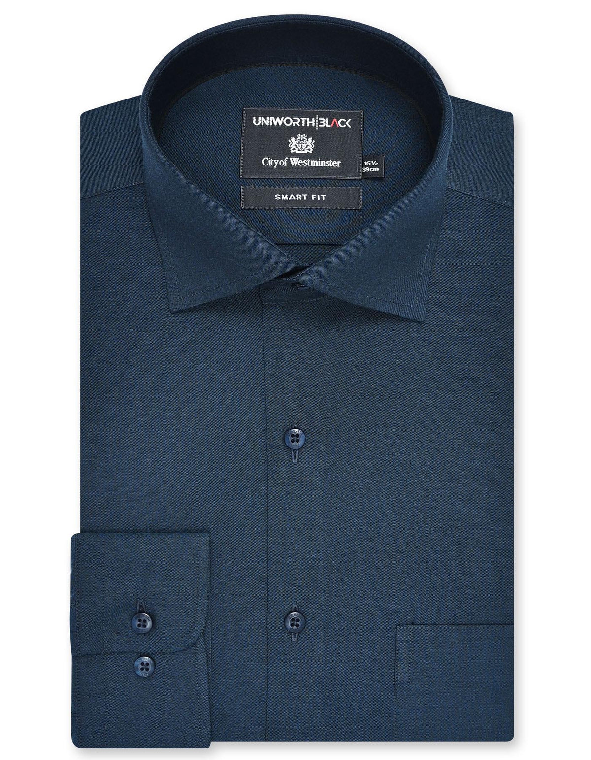 Plain Teal Tailored Smart Fit Shirt FS2384-1SF-14.5