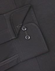 Plain Chocolate Tailored Smart Fit Shirt FS2385-3SF-15.5