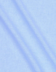 Sky Plain Tailored Smart Fit Linen Shirt