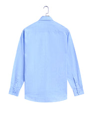 Sky Plain Tailored Smart Fit Linen Shirt