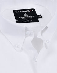 Plain White Classic Fit Shirt FS2413-3RF-15