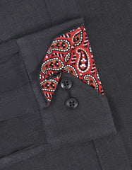 Black Plain Tailored Smart Fit Linen Shirt