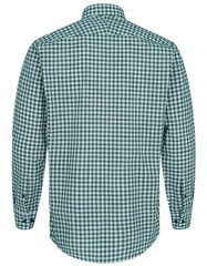 Check White/Green Classic Fit Shirt FS2709-1RF-16