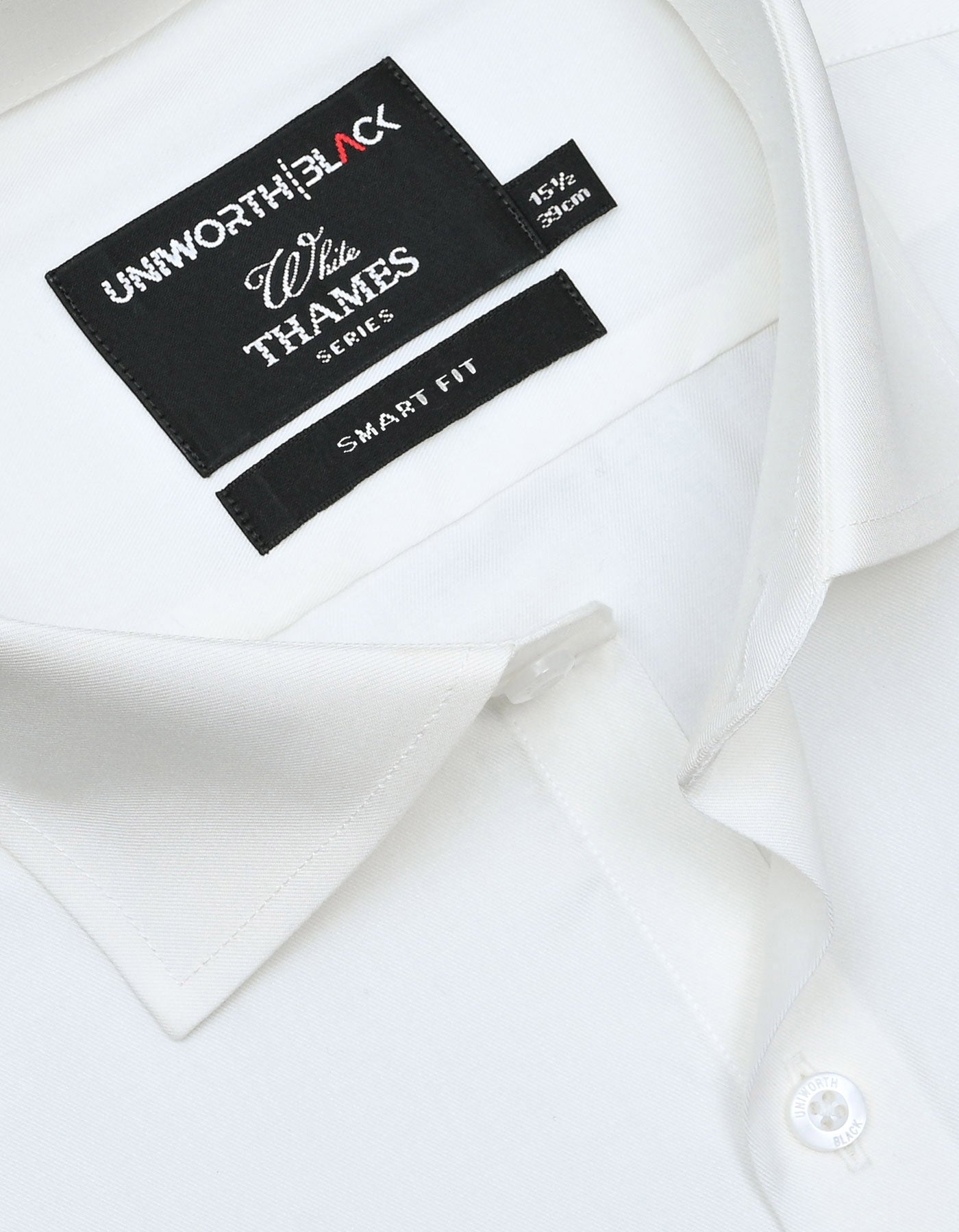 Plain Off White Tailored Smart Fit Shirt FS2715-4SF-15