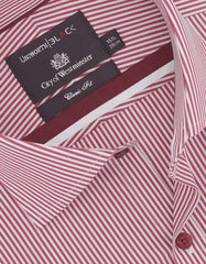 Stripe White/Red Classic Fit Shirt FS2720RF-15