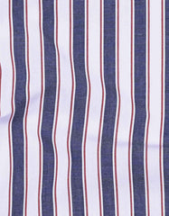 Stripe Maroon Tailored Smart Fit Shirt FS2722-2SF-16