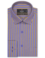 Stripe Yellow Tailored Smart Fit Shirt FS2726-2SF-14.5