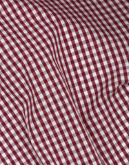 Check White/Maroon Classic Fit Shirt FS2728-1RF-16