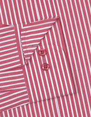 Stripe White/Red Classic Fit Shirt FS2731RF-15.5