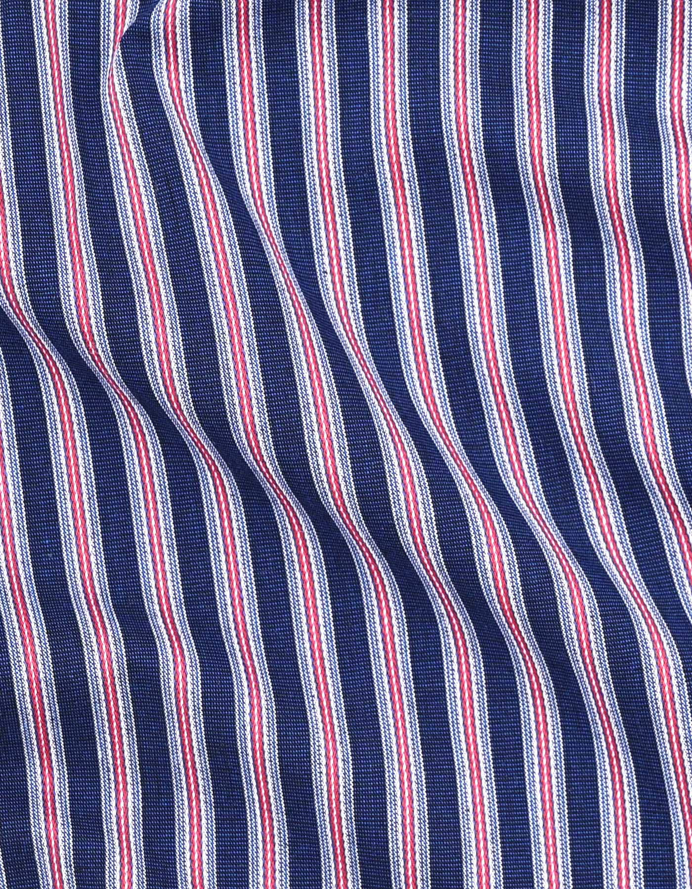 Stripe Navy Classic Fit Shirt FS2731RH-16