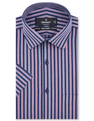 Stripe Navy Classic Fit Shirt FS2731RH-14.5