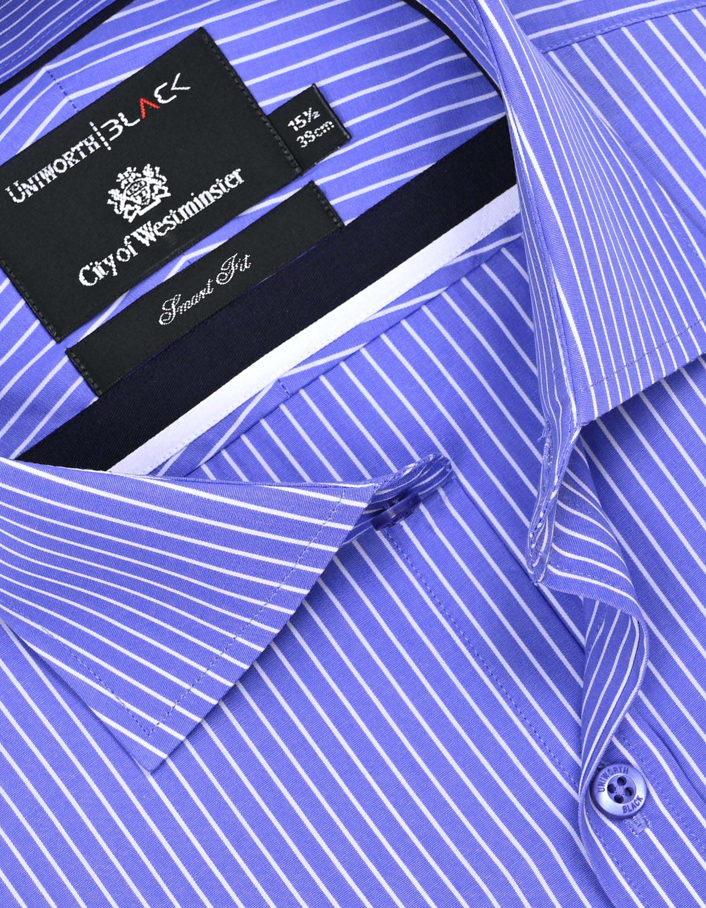 Stripe Sky Tailored Smart Fit Shirt FS2739SF-15