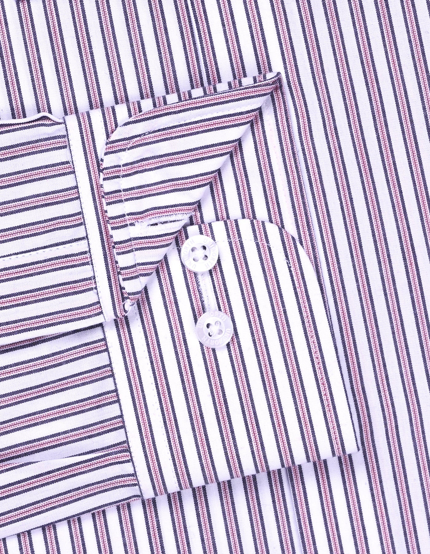 Stripe Navy Tailored Smart Fit Shirt FS2743-1SF-15.5