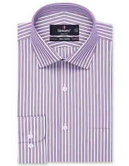Stripe Navy Tailored Smart Fit Shirt FS2743-1SF-14.5