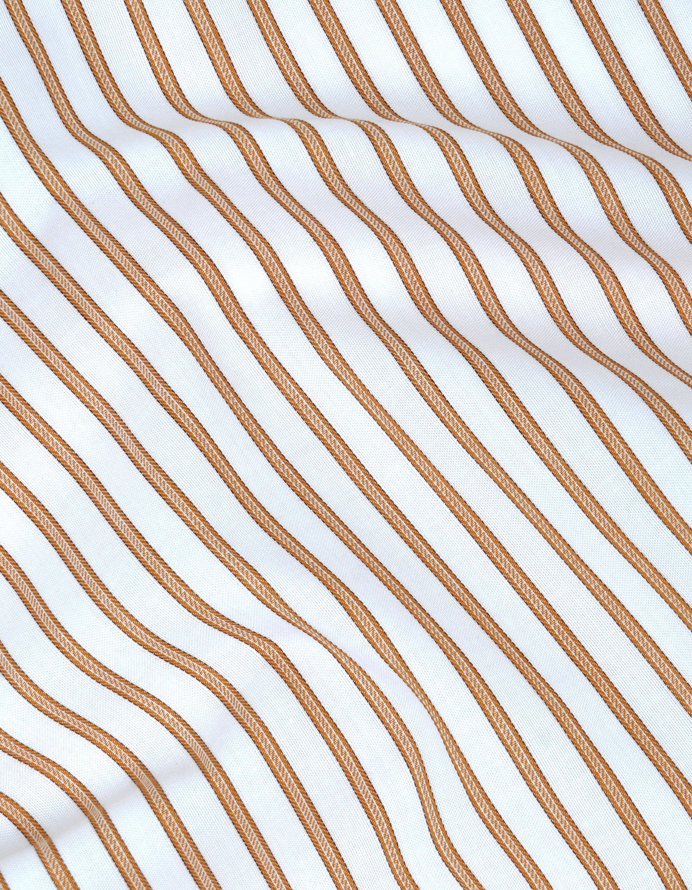 Stripe Mustard Classic Fit Shirt FS2746-3RF-16