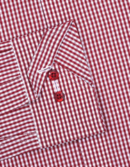 Check White/Red Classic Fit Shirt FS2747-1RF-15.5